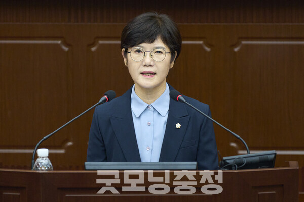 더불어민주당 신혜영 대전 서구의원이 17일 본지와의 통화에서 내년 서구청장 선거 ‘출마 결심’을 처음으로 공개적으로 밝혔다. (사진=서구의회 제공/굿모닝충청 신성재 기자)