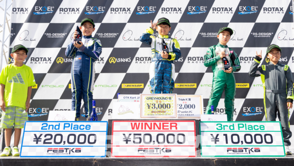 다니엘은 지난해 ‘로탁스 맥스 챌린지’ 전체에서 1등을 거머쥐었다. 이는 1년 동안 열린 매 시리즈 결과를 합산한 결과로 수상하는 최고상이다. 이탈리아에서 열린 로탁스 유럽 대회에서도 3위에 오르며 당당히 이름을 알렸다.(사진: 승자가 된 다니엘. 윤정호 씨 제공)