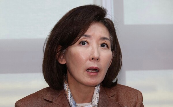2019년 4월에 있었던 일명 '빠루 사건'의 주동자 국민의힘 나경원 의원.(사진=연합뉴스)