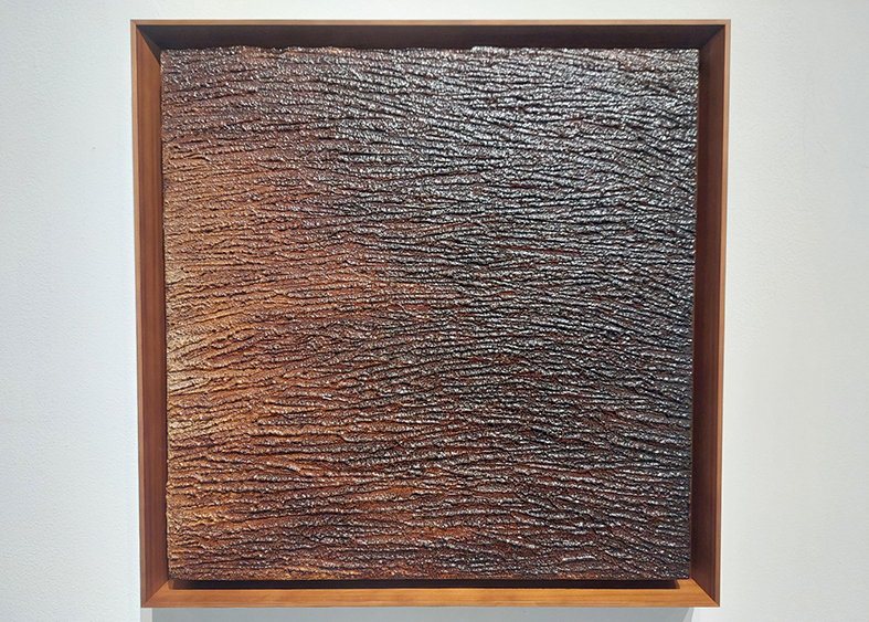 남지희 작가의 옻칠 작품