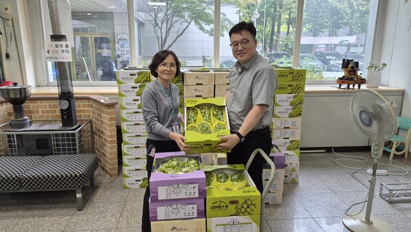 대전 장애인시설에 과일 나눔 행사, ㈜더베스트컴퍼니 '샤인머스캣' 2년 연속 한가위 사랑 실천