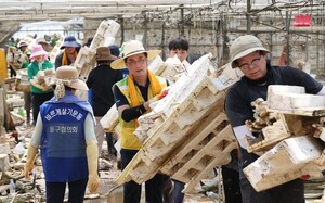 대전 동구, <b>자매결연도시</b> 충남 예산군 <b>수해복구 지원</b>